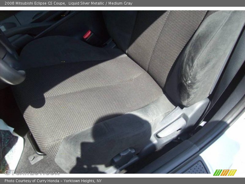 Liquid Silver Metallic / Medium Gray 2008 Mitsubishi Eclipse GS Coupe