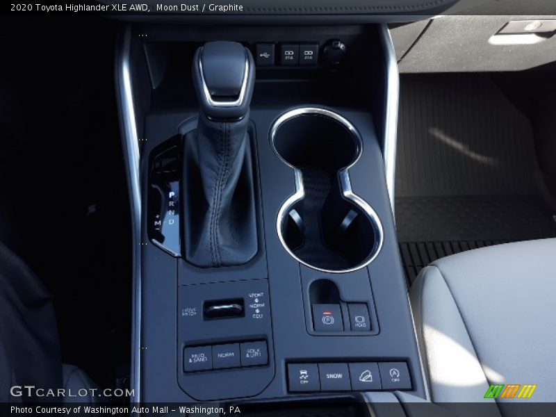 Moon Dust / Graphite 2020 Toyota Highlander XLE AWD