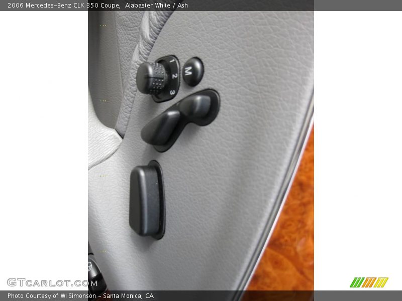 Alabaster White / Ash 2006 Mercedes-Benz CLK 350 Coupe