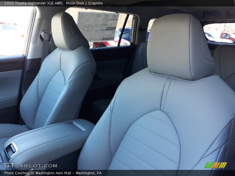 Moon Dust / Graphite 2020 Toyota Highlander XLE AWD