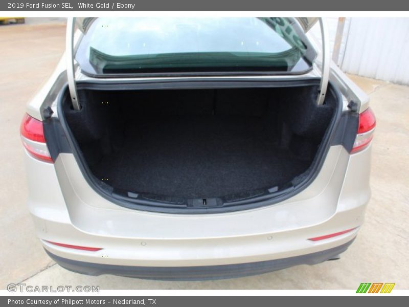 White Gold / Ebony 2019 Ford Fusion SEL