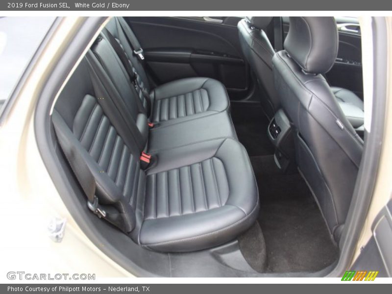 White Gold / Ebony 2019 Ford Fusion SEL