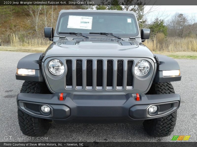 Sting-Gray / Black 2020 Jeep Wrangler Unlimited Rubicon 4x4