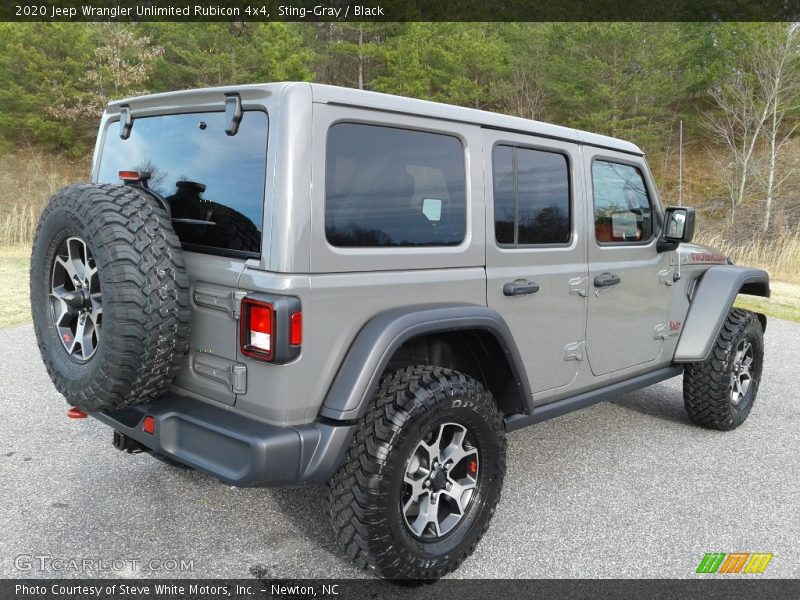 Sting-Gray / Black 2020 Jeep Wrangler Unlimited Rubicon 4x4