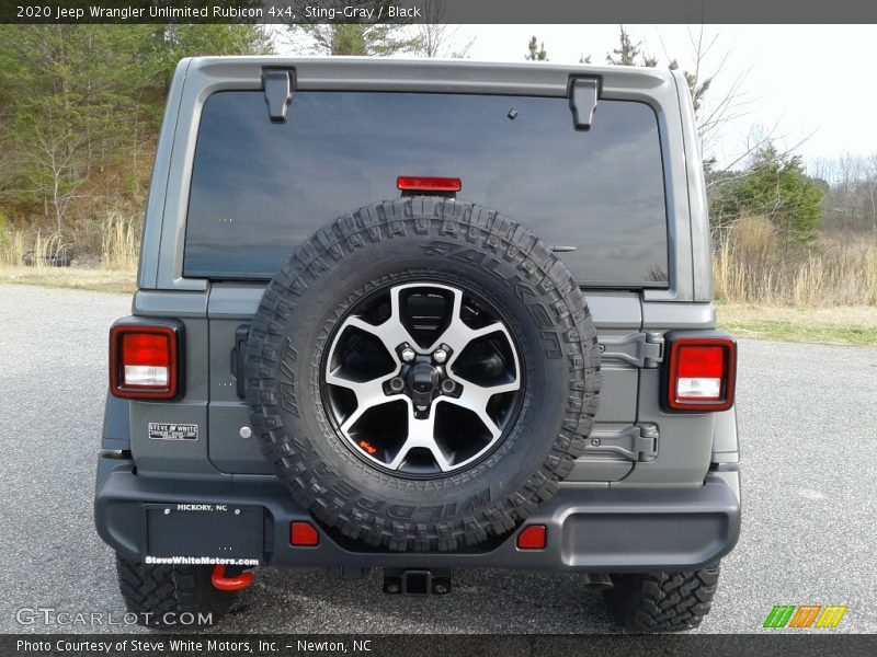 Sting-Gray / Black 2020 Jeep Wrangler Unlimited Rubicon 4x4