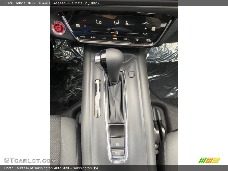 Aegean Blue Metallic / Black 2020 Honda HR-V EX AWD