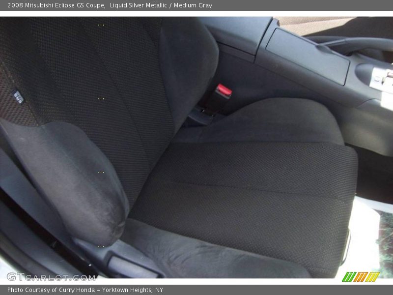 Liquid Silver Metallic / Medium Gray 2008 Mitsubishi Eclipse GS Coupe
