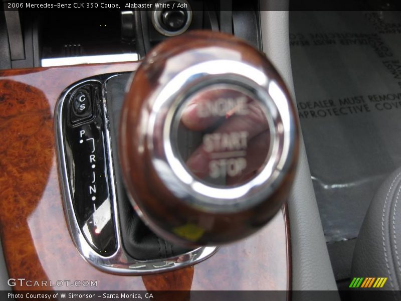Alabaster White / Ash 2006 Mercedes-Benz CLK 350 Coupe