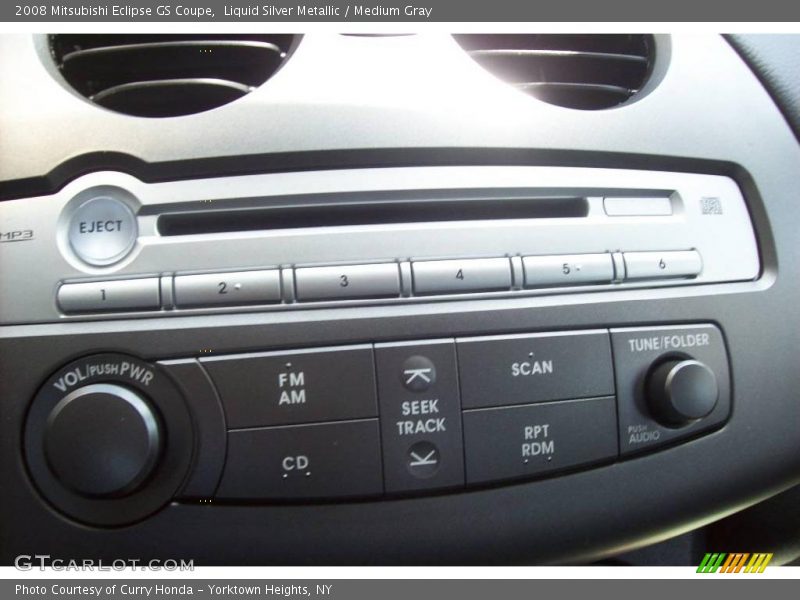 Liquid Silver Metallic / Medium Gray 2008 Mitsubishi Eclipse GS Coupe