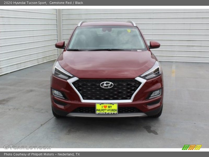 Gemstone Red / Black 2020 Hyundai Tucson Sport