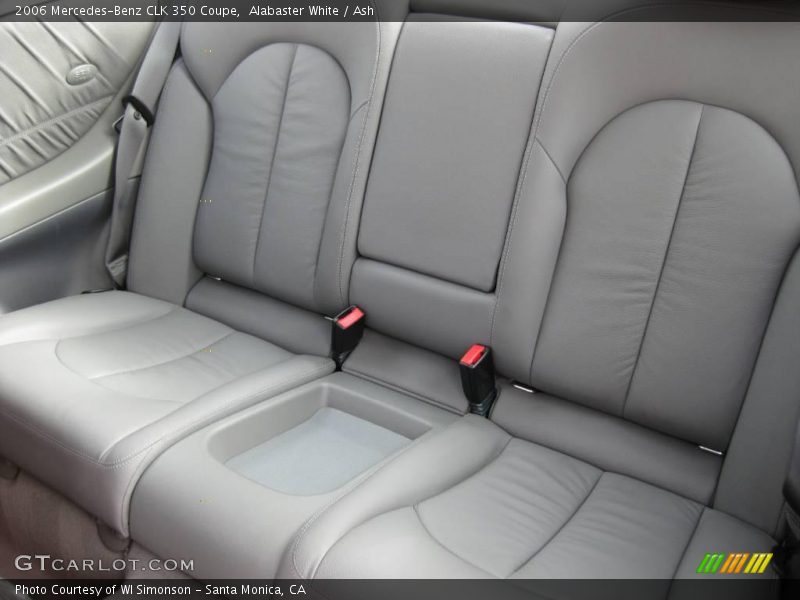 Alabaster White / Ash 2006 Mercedes-Benz CLK 350 Coupe