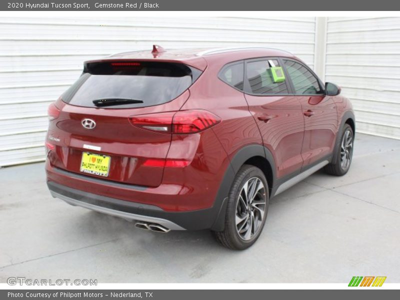 Gemstone Red / Black 2020 Hyundai Tucson Sport