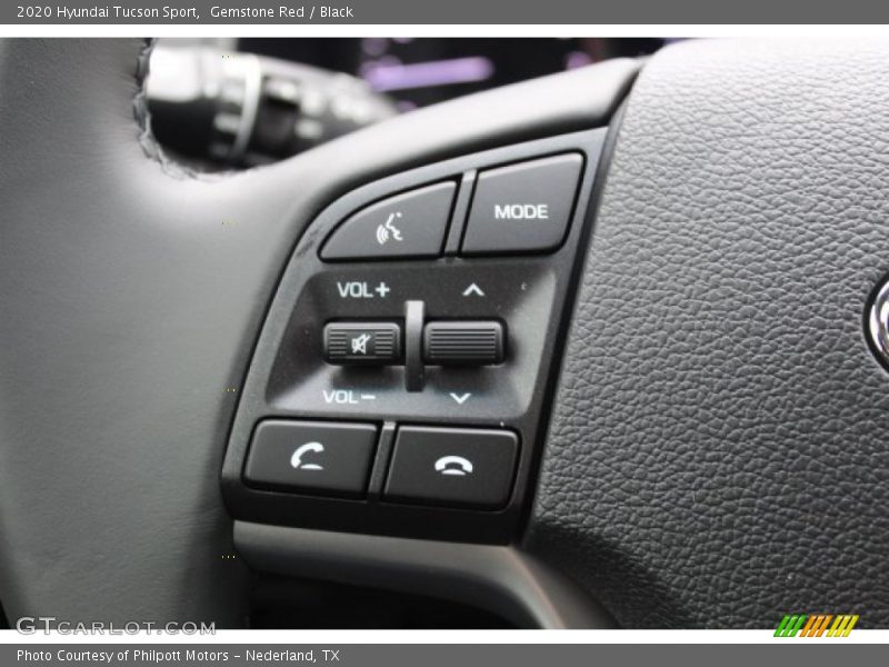 Gemstone Red / Black 2020 Hyundai Tucson Sport