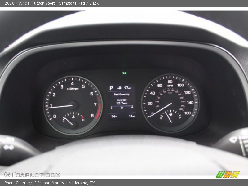 Gemstone Red / Black 2020 Hyundai Tucson Sport