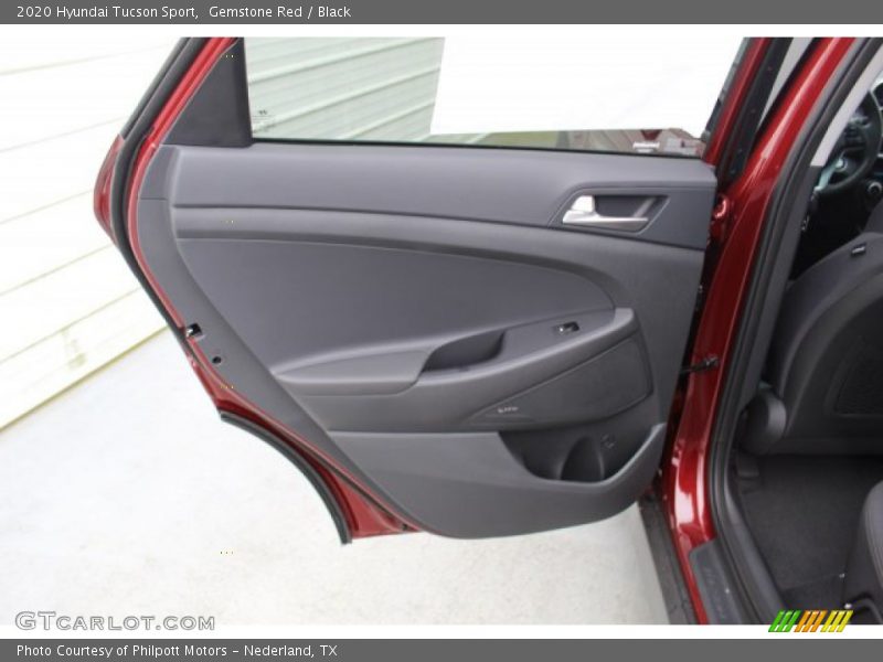 Gemstone Red / Black 2020 Hyundai Tucson Sport