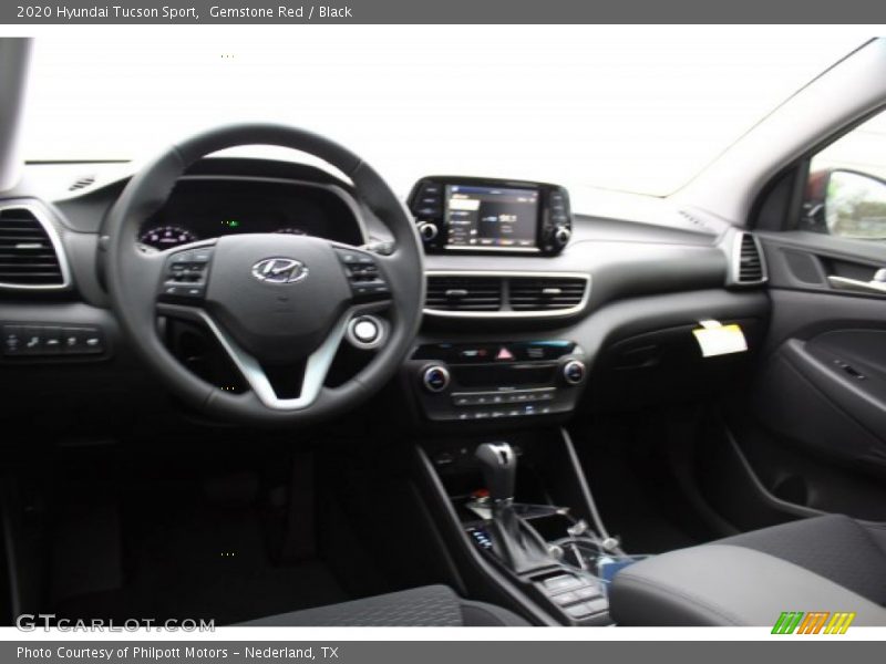 Gemstone Red / Black 2020 Hyundai Tucson Sport
