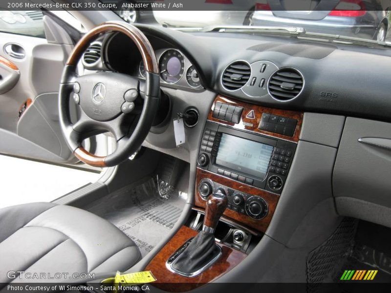 Alabaster White / Ash 2006 Mercedes-Benz CLK 350 Coupe
