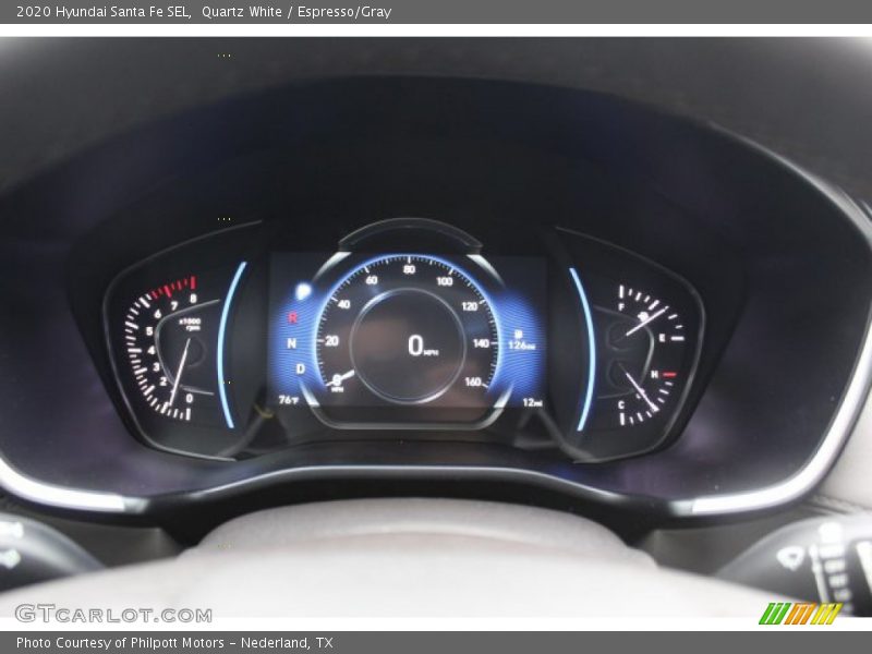 Quartz White / Espresso/Gray 2020 Hyundai Santa Fe SEL