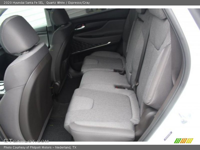 Quartz White / Espresso/Gray 2020 Hyundai Santa Fe SEL