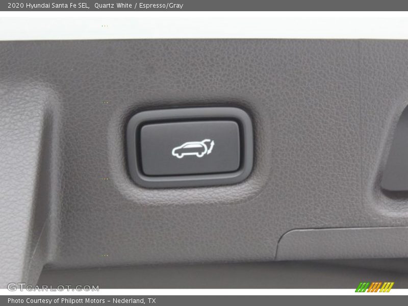 Quartz White / Espresso/Gray 2020 Hyundai Santa Fe SEL