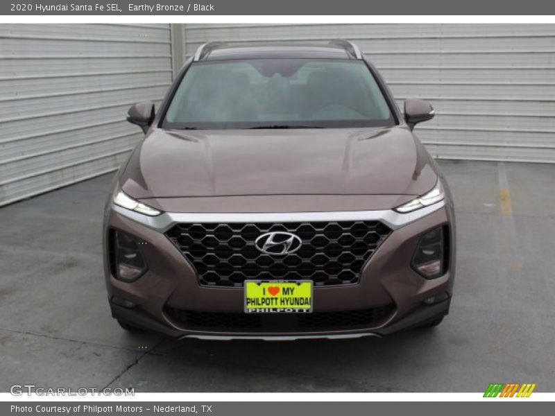 Earthy Bronze / Black 2020 Hyundai Santa Fe SEL
