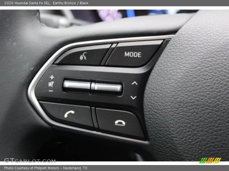 Earthy Bronze / Black 2020 Hyundai Santa Fe SEL