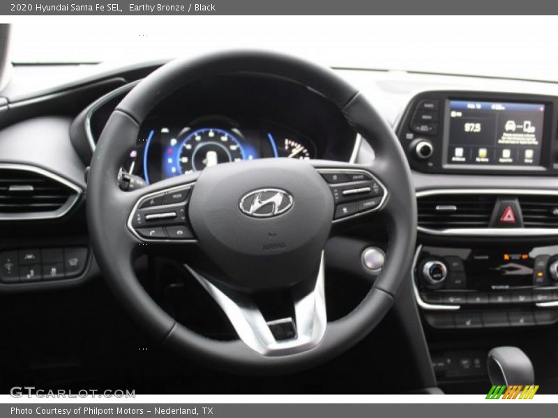 Earthy Bronze / Black 2020 Hyundai Santa Fe SEL