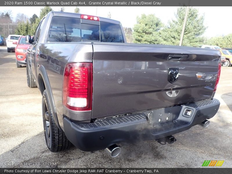Granite Crystal Metallic / Black/Diesel Gray 2020 Ram 1500 Classic Warlock Quad Cab 4x4