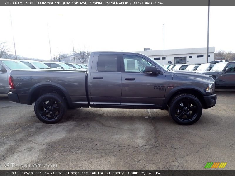 Granite Crystal Metallic / Black/Diesel Gray 2020 Ram 1500 Classic Warlock Quad Cab 4x4