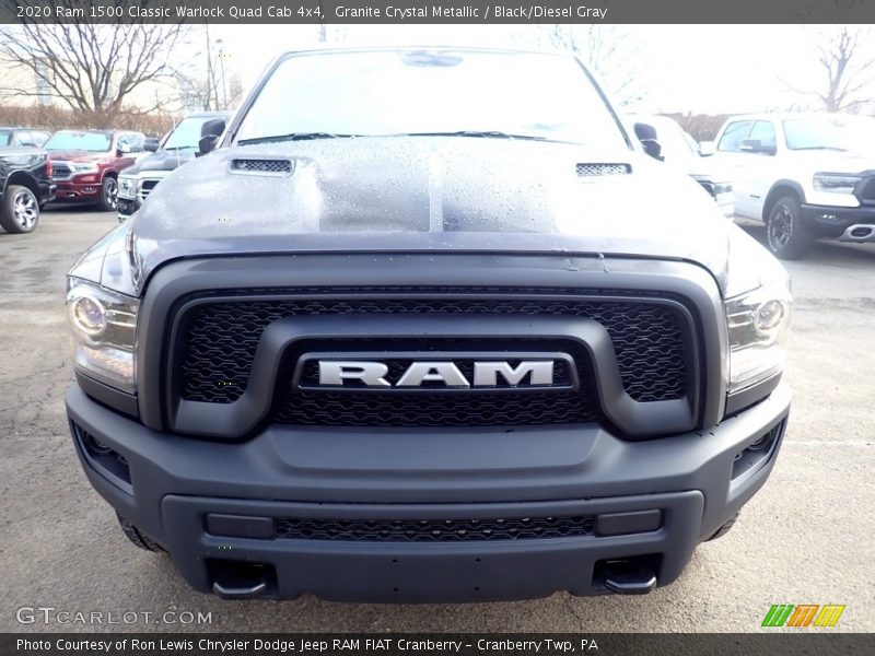 Granite Crystal Metallic / Black/Diesel Gray 2020 Ram 1500 Classic Warlock Quad Cab 4x4
