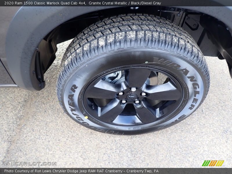 Granite Crystal Metallic / Black/Diesel Gray 2020 Ram 1500 Classic Warlock Quad Cab 4x4