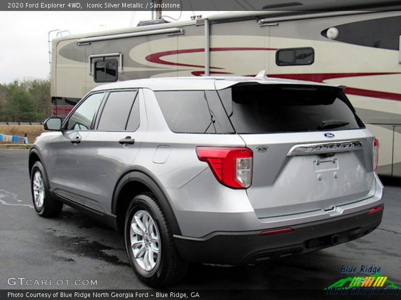 Iconic Silver Metallic / Sandstone 2020 Ford Explorer 4WD
