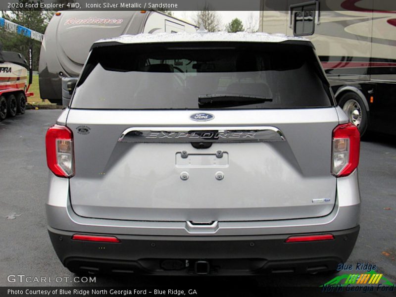 Iconic Silver Metallic / Sandstone 2020 Ford Explorer 4WD