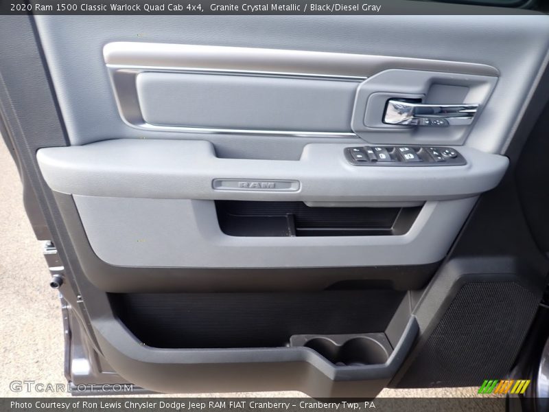 Granite Crystal Metallic / Black/Diesel Gray 2020 Ram 1500 Classic Warlock Quad Cab 4x4
