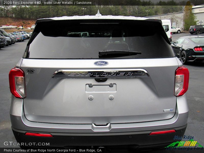 Iconic Silver Metallic / Sandstone 2020 Ford Explorer 4WD