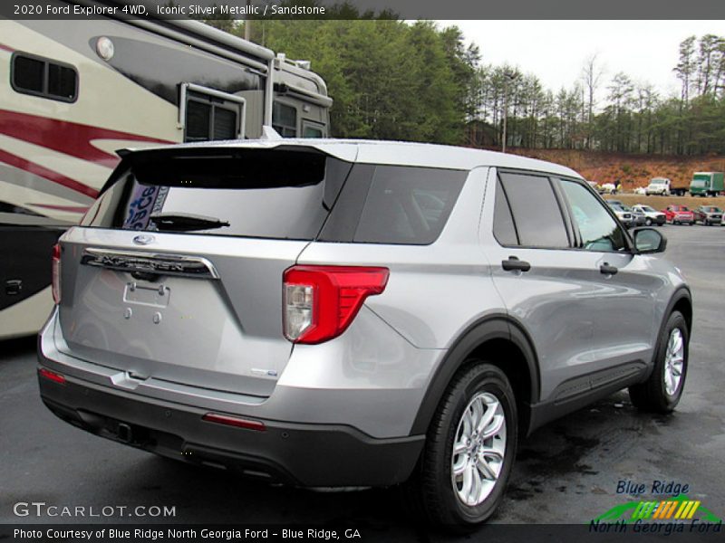 Iconic Silver Metallic / Sandstone 2020 Ford Explorer 4WD