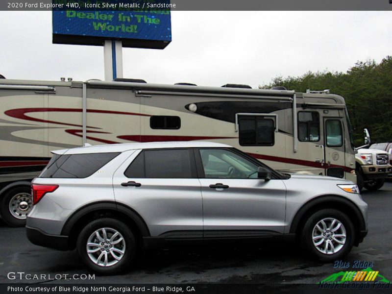 Iconic Silver Metallic / Sandstone 2020 Ford Explorer 4WD