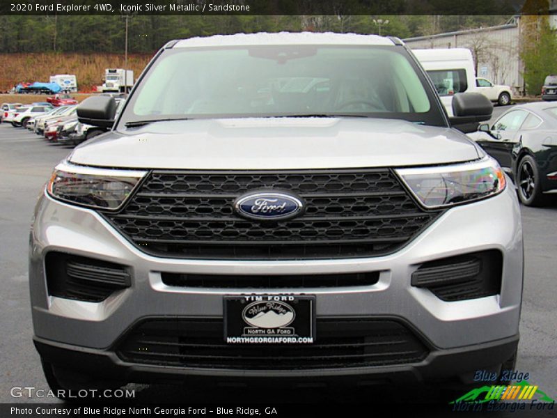 Iconic Silver Metallic / Sandstone 2020 Ford Explorer 4WD