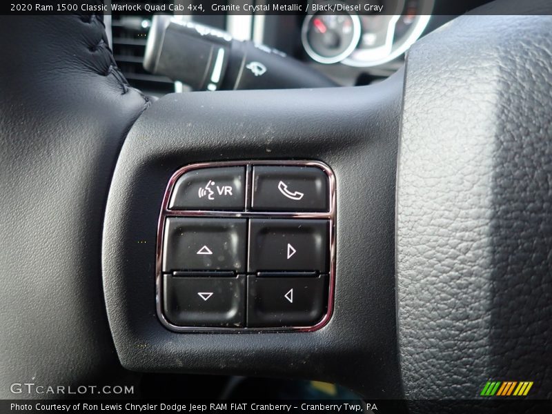 Granite Crystal Metallic / Black/Diesel Gray 2020 Ram 1500 Classic Warlock Quad Cab 4x4