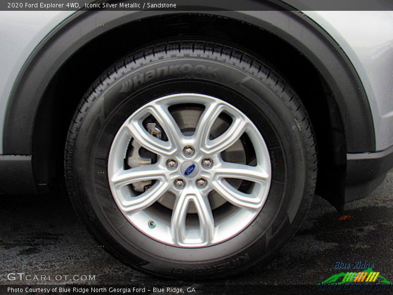 Iconic Silver Metallic / Sandstone 2020 Ford Explorer 4WD