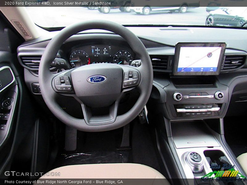 Iconic Silver Metallic / Sandstone 2020 Ford Explorer 4WD