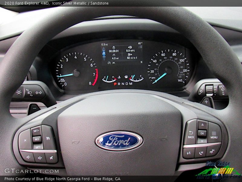 Iconic Silver Metallic / Sandstone 2020 Ford Explorer 4WD