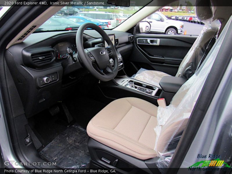 Iconic Silver Metallic / Sandstone 2020 Ford Explorer 4WD
