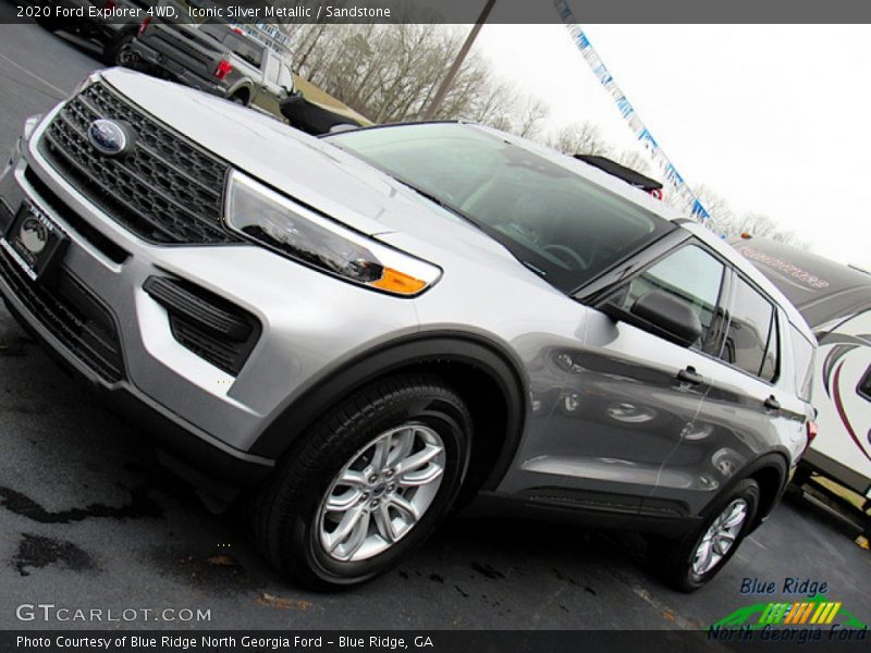 Iconic Silver Metallic / Sandstone 2020 Ford Explorer 4WD