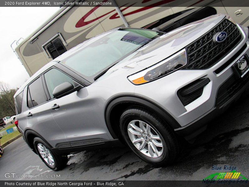Iconic Silver Metallic / Sandstone 2020 Ford Explorer 4WD