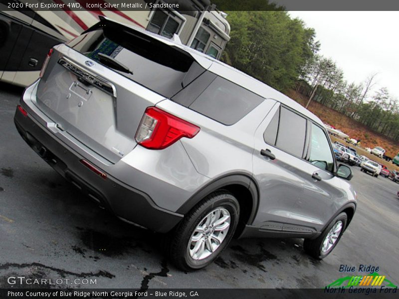 Iconic Silver Metallic / Sandstone 2020 Ford Explorer 4WD