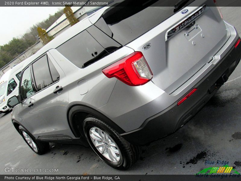Iconic Silver Metallic / Sandstone 2020 Ford Explorer 4WD