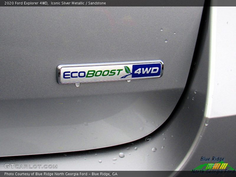 Iconic Silver Metallic / Sandstone 2020 Ford Explorer 4WD