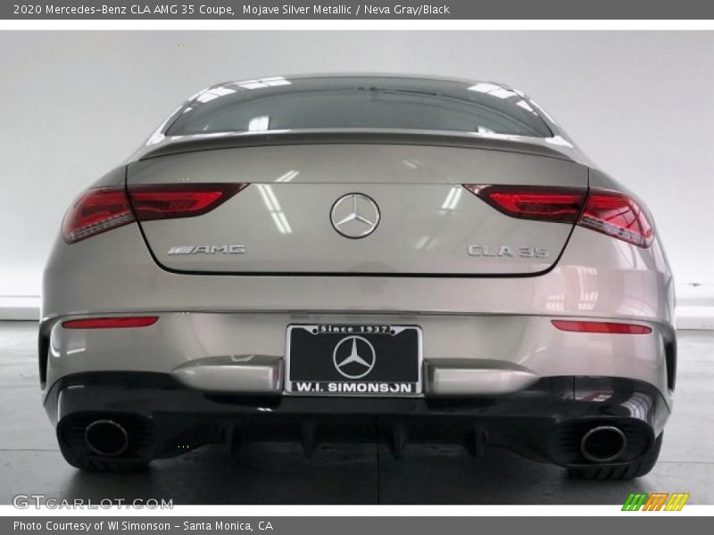 Mojave Silver Metallic / Neva Gray/Black 2020 Mercedes-Benz CLA AMG 35 Coupe