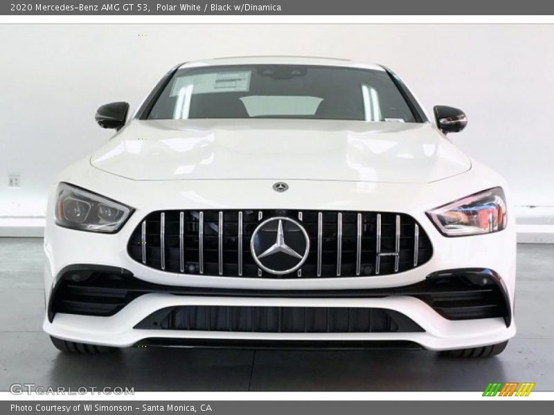 Polar White / Black w/Dinamica 2020 Mercedes-Benz AMG GT 53